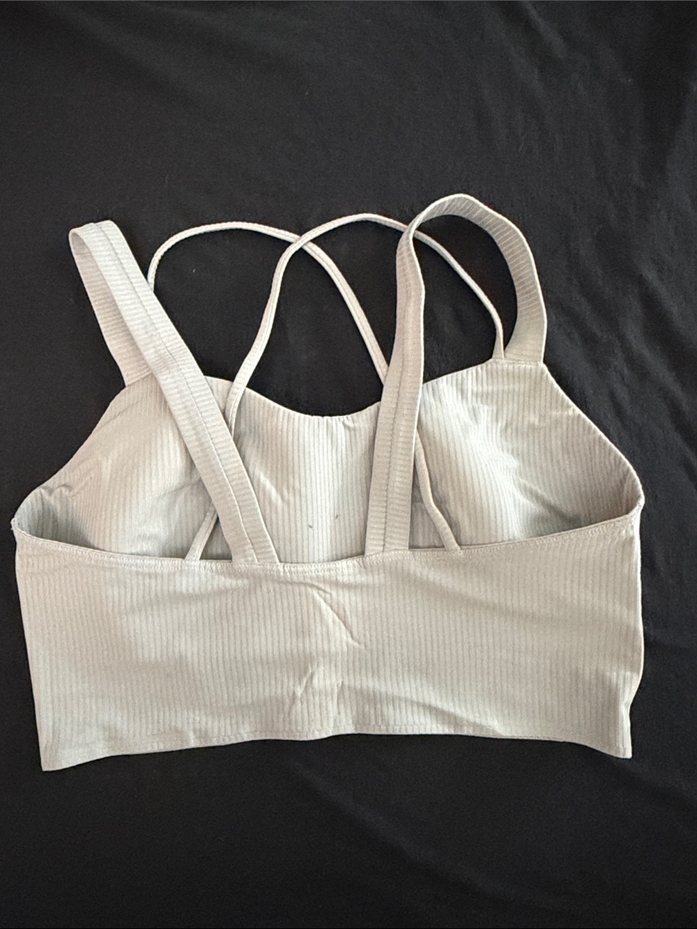 lululemon athletica Light Beige Strappy Sports Bra - Picture 4 of 6
